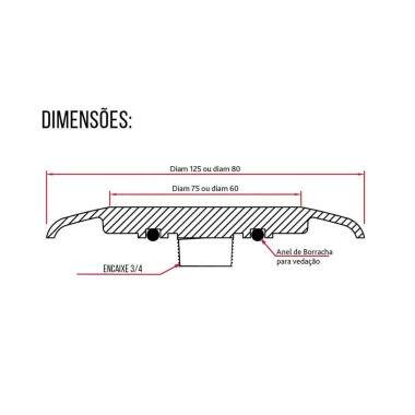 Luminária de Led Para Piscina 9W BRANCO em ABS Iluctron